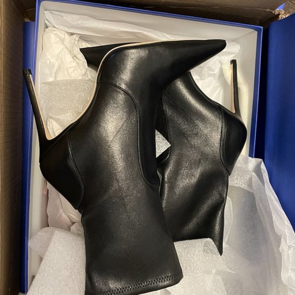 Stuart Weitzman 100 Stretch Bootie Size 11 C Unworn -- NEW LOWER PRICE - Picture 1 of 6